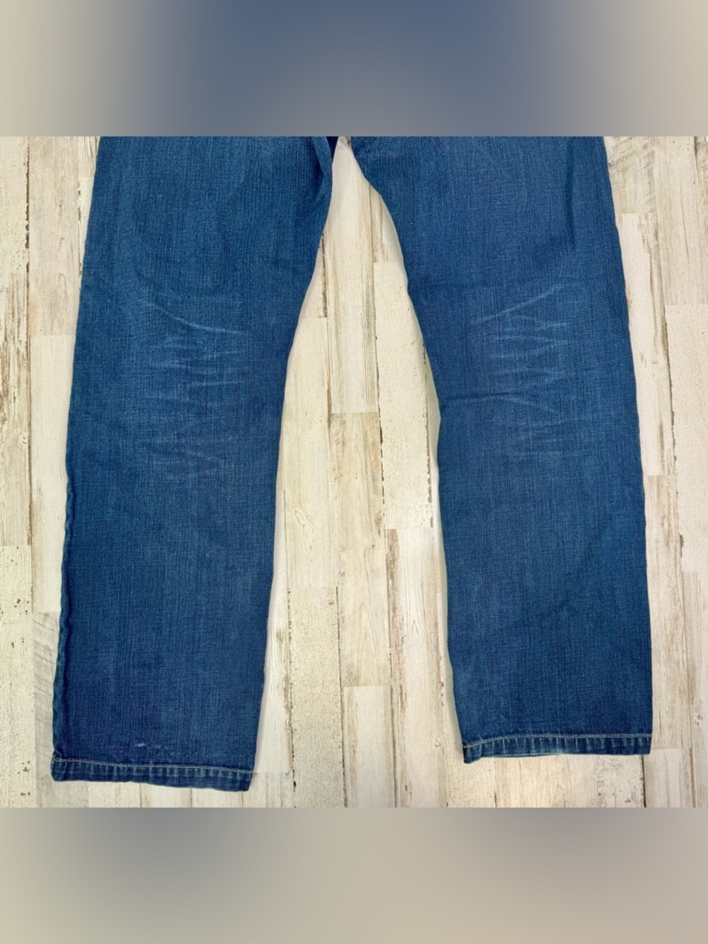 Vintage Levis 514 Pants Jeans Men 36x32 Denim Stretch Blue Straight - Picture 13 of 13